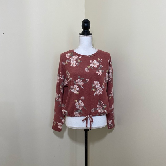 Nwt Moondance || Woman’s pull over floral sweater Sz Medium - Picture 8 of 10